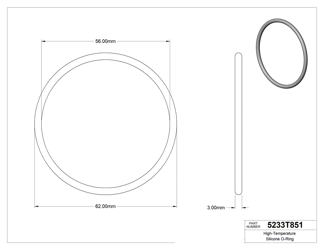 Technical drawing - 5233T851